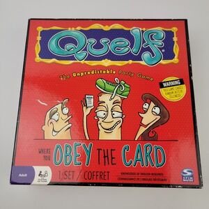 Quelf The Unpredictable Party Game Spin Master Obey The Card Adult Board Game